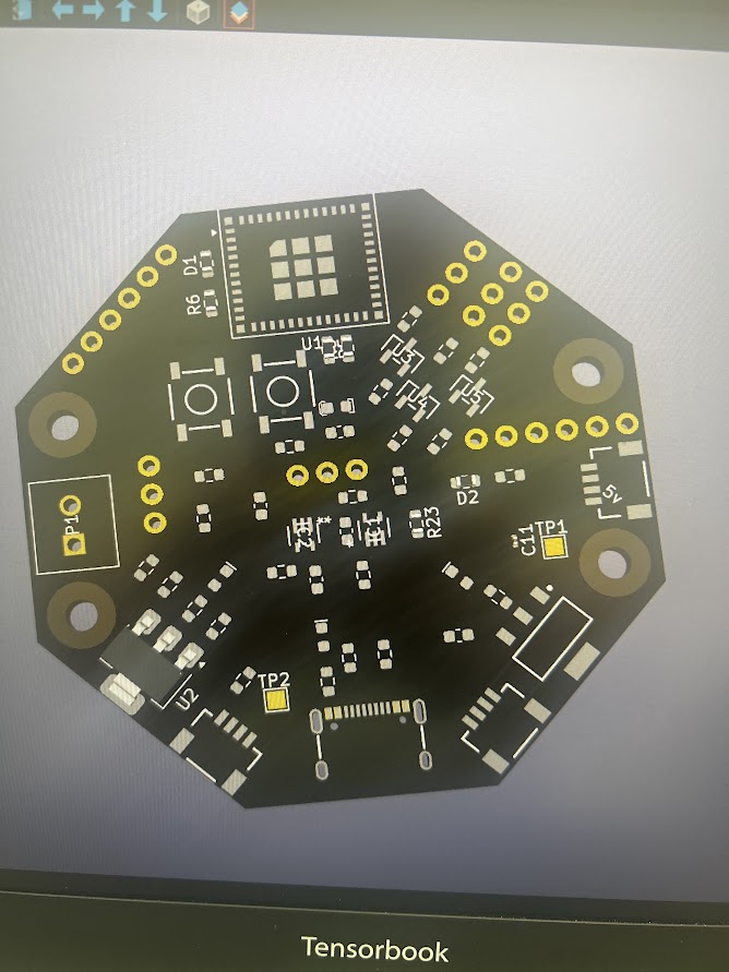 Controller PCB render
